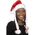 Santa Hat with Braids